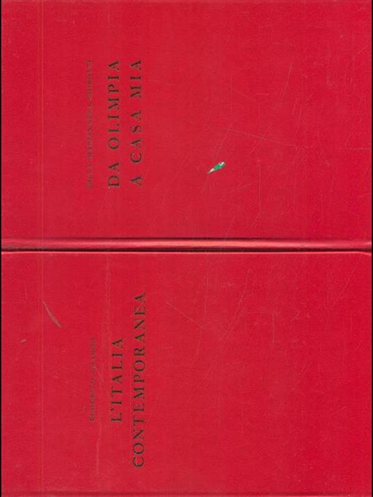 Da Olimpia a casa mia. L' Italia Contemporanea - copertina