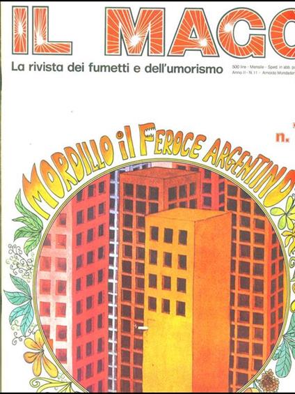 Il mago anno II. N. 11/ febbraio 1973 - copertina