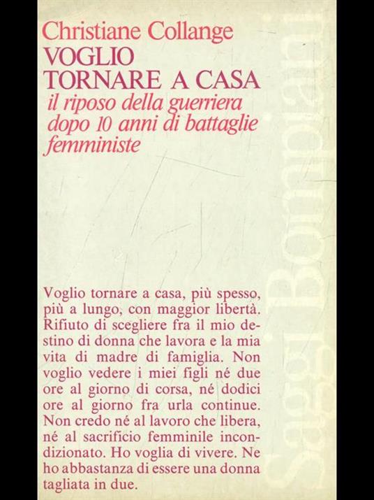 Voglio tornare a casa - Christiane Collange - copertina