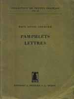 Pamphlets lettres