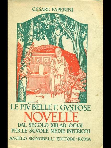Le più belle e gustose novelle dal secolo XIII ad oggi - copertina