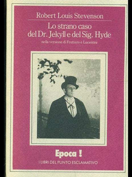 Lo strano caso del dr. Jekyll e del Sig. Hyde - Robert Louis Stevenson - copertina