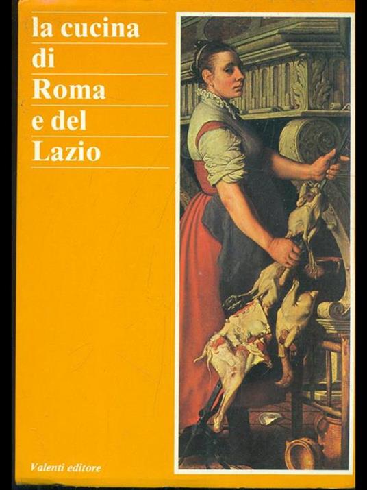 La cucina di Roma e del Lazio - copertina