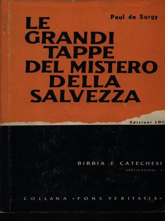 Le grandi tappe del mistero della salvezza - Paul de Surgy - copertina