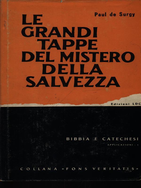 Le grandi tappe del mistero della salvezza