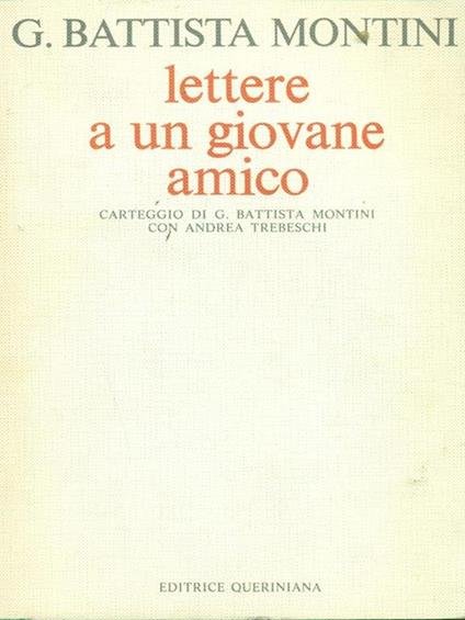 Lettere a un giovane amico - Paolo VI - copertina