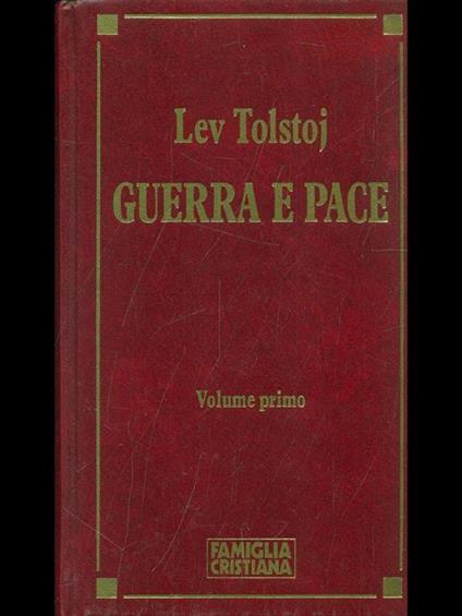 Guerra e pace Vol. 1 - Lev Tolstoj - copertina