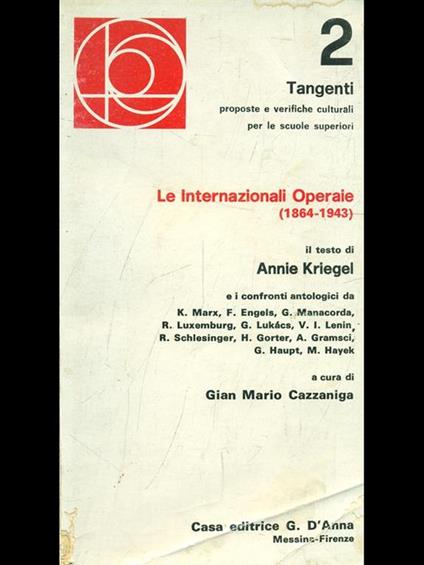 Le Le Floc'hmoan, Annick - Annie Kriegel - copertina