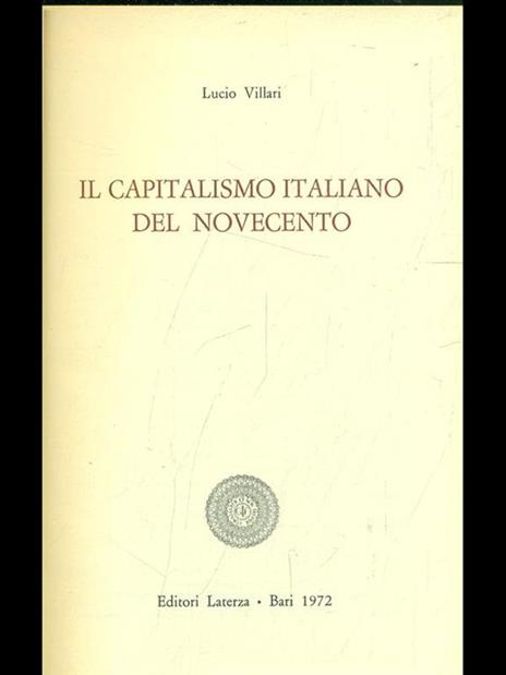 Il capitalismo italiano del Novecento - Lucio Villari - 7