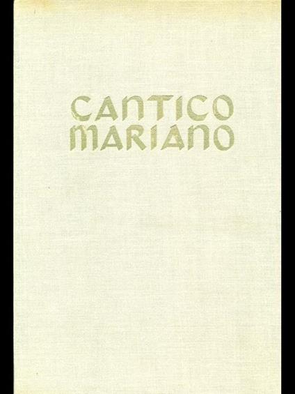 Cantico Mariano - copertina