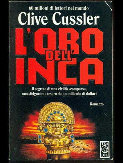 L' oro dell'Inca - Clive Cussler - copertina