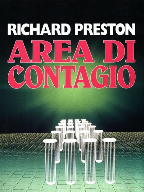 Area di contagio - Richard Preston - copertina