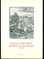 Inventario dell'Archivio del Banco si SanGiorgio (1407-1805) Vol. 3 tomo 4