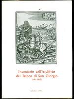 Inventario dell'Archivio del Banco si SanGiorgio (1407-1805) Vol. 4 tomo 8