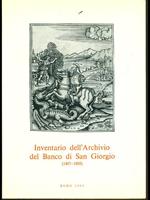 Inventario dell'Archivio del Banco di SanGiorgio (1407-1805) Vol. 3 tomo 6
