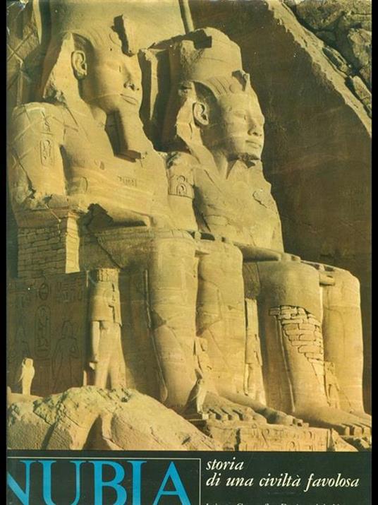 Nubia storia di una civiltà favolosa - Silvio Curto - copertina