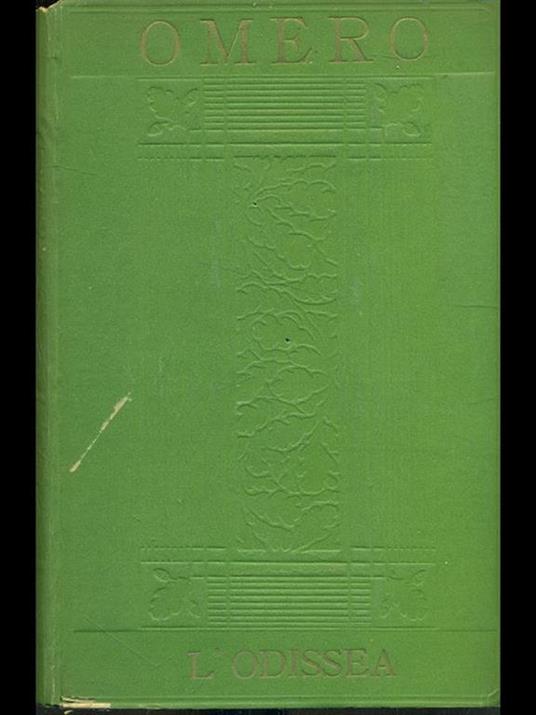 L' odissea - Omero - copertina