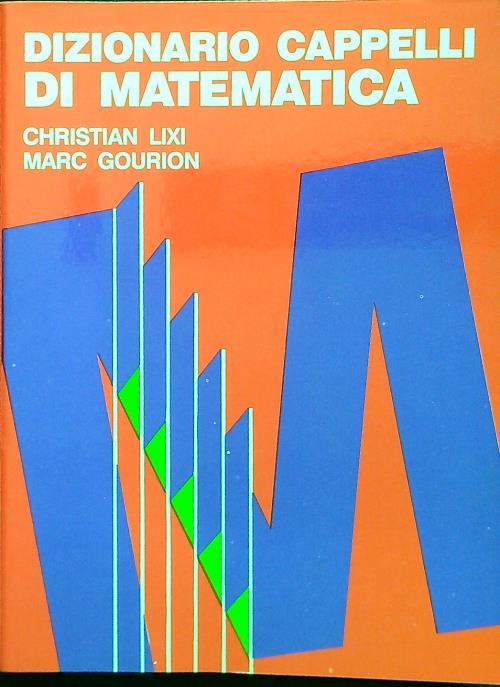 Dizionario Cappelli di matematica