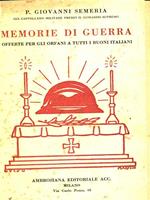 Memorie di guerra
