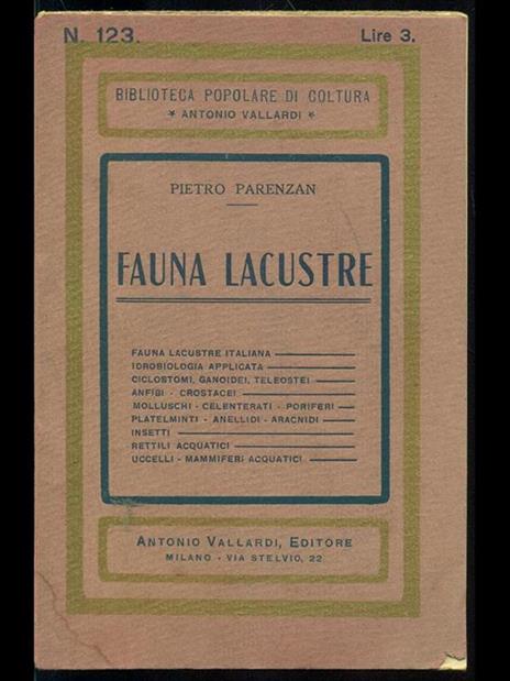 Fauna lacustre - Pietro Parenzan - 6