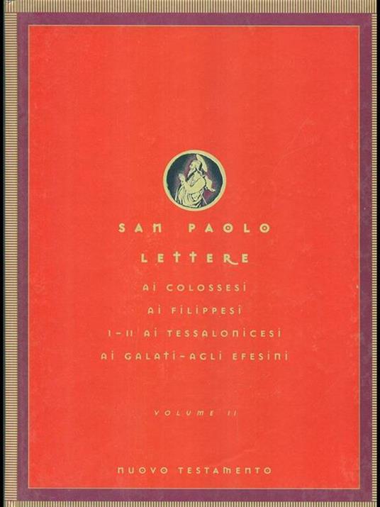 San Paolo Lettere volume II - copertina