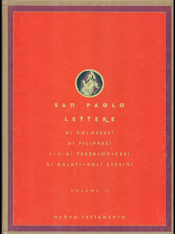 San Paolo Lettere volume II