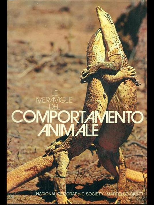Le meraviglie del comportamento animale - copertina