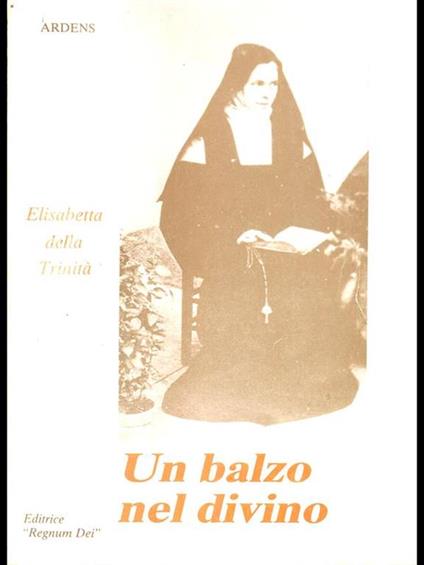 Un balzo nel divino - Ardens - copertina