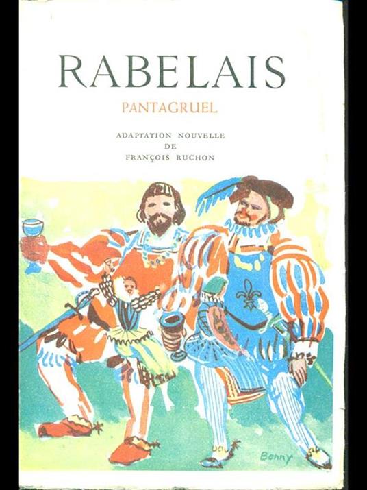 Pantagruel - François Rabelais - copertina