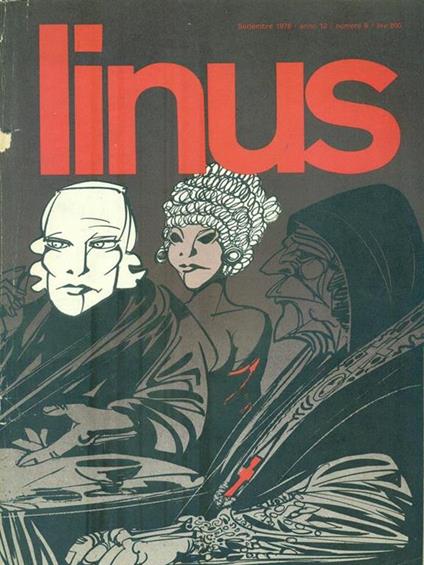 Linus. Anno XII n. 9 (138) Settembre 1976 - copertina