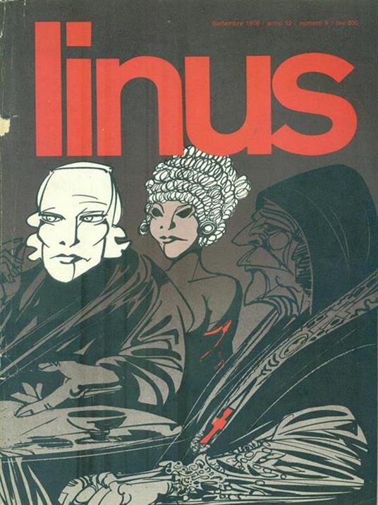 Linus. Anno XII n. 9 (138) Settembre 1976 - copertina
