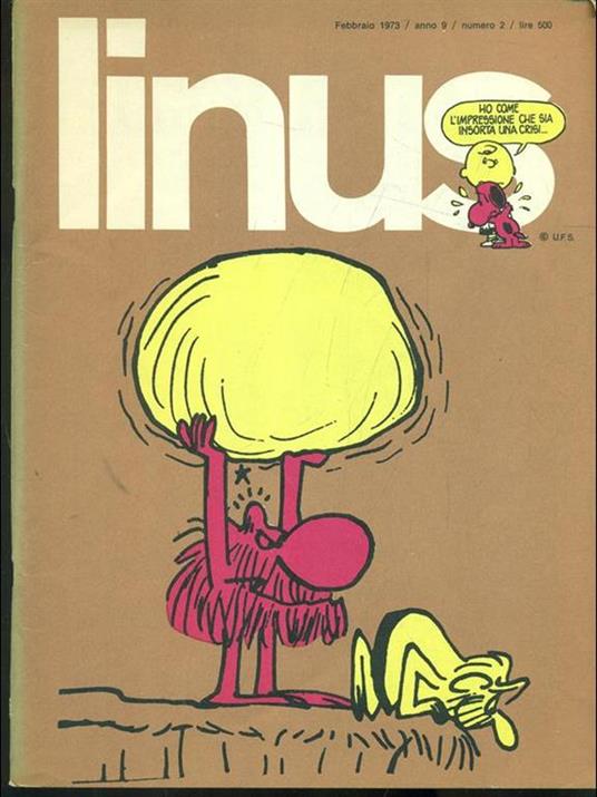 Linus n. 42768 1973 - copertina