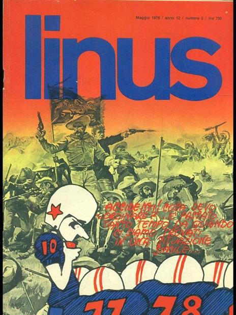 Linus n. 5/maggio 1976 - copertina