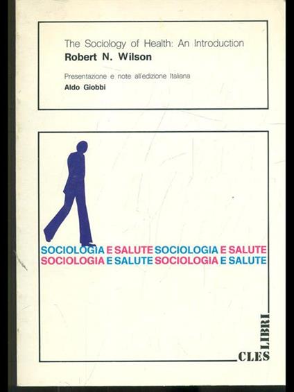 Sociologia e salute - Robert N. Wilson - copertina