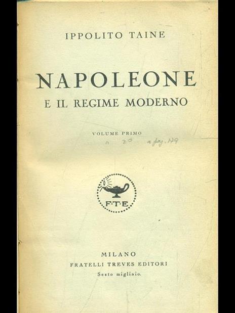 Napoleone e il regime moderno vol.1 - Hippolyte Taine - 5