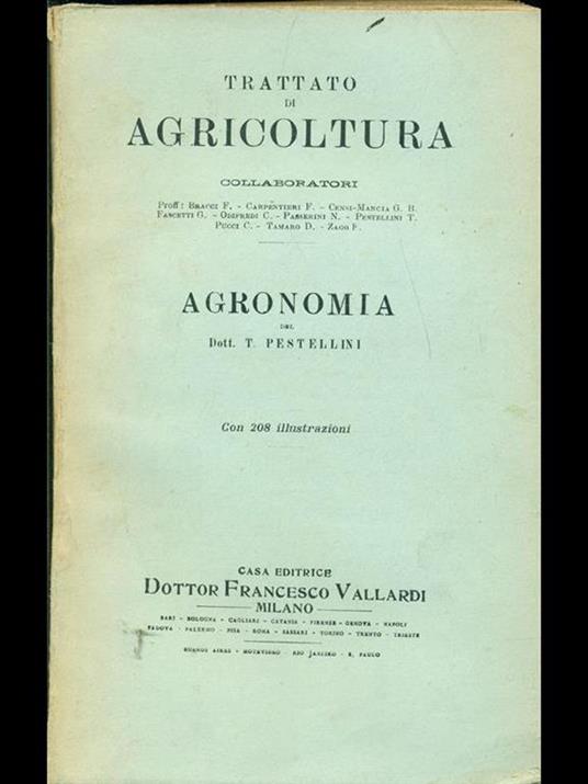 Trattato di agricoltura-Agronomia - 2