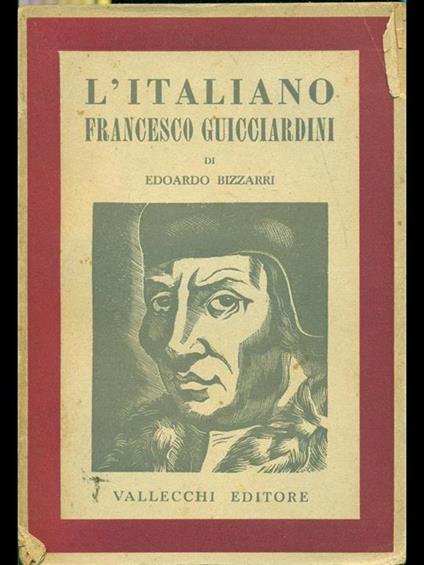 L' italiano Francesco Guicciardini - copertina
