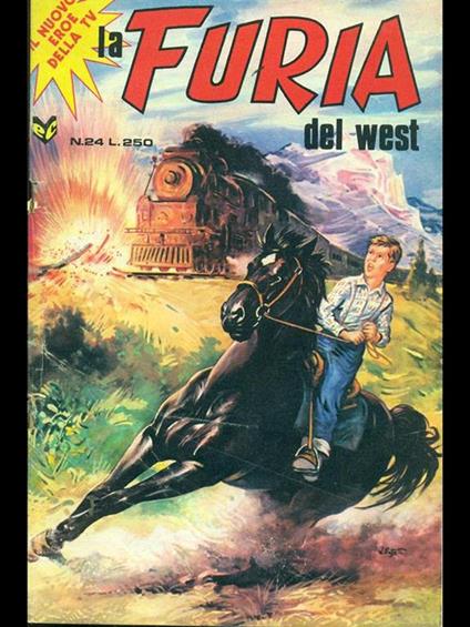 La Furia del West n. 24 settembre 1977 - copertina