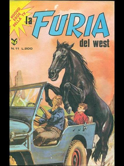 La Furia del West n. 11 giugno 1977 - copertina