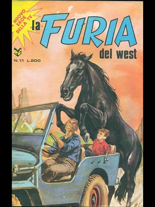 La Furia del West n. 11 giugno 1977 - copertina