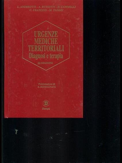 Urgenze mediche territoriali - copertina