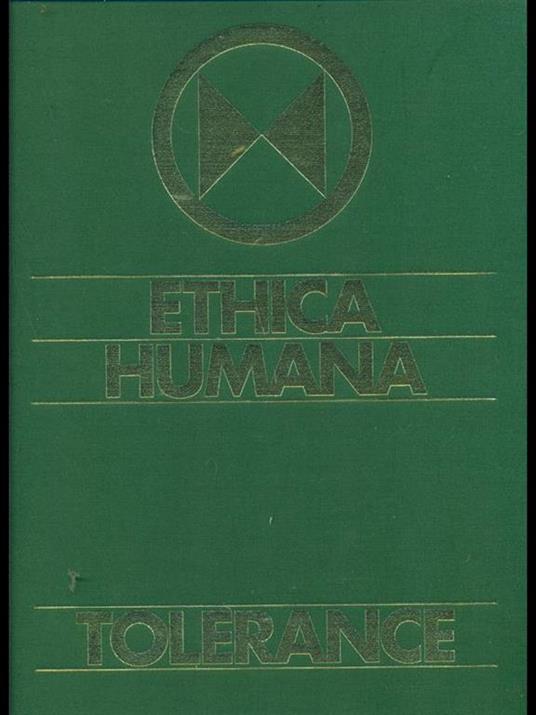 Hetica Humana Tolerance - Roland Wolf - copertina