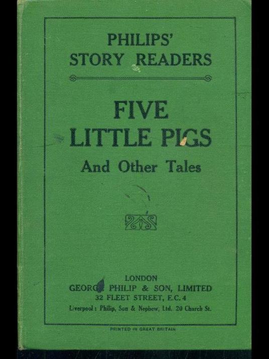 Five little pigs and other tales - copertina