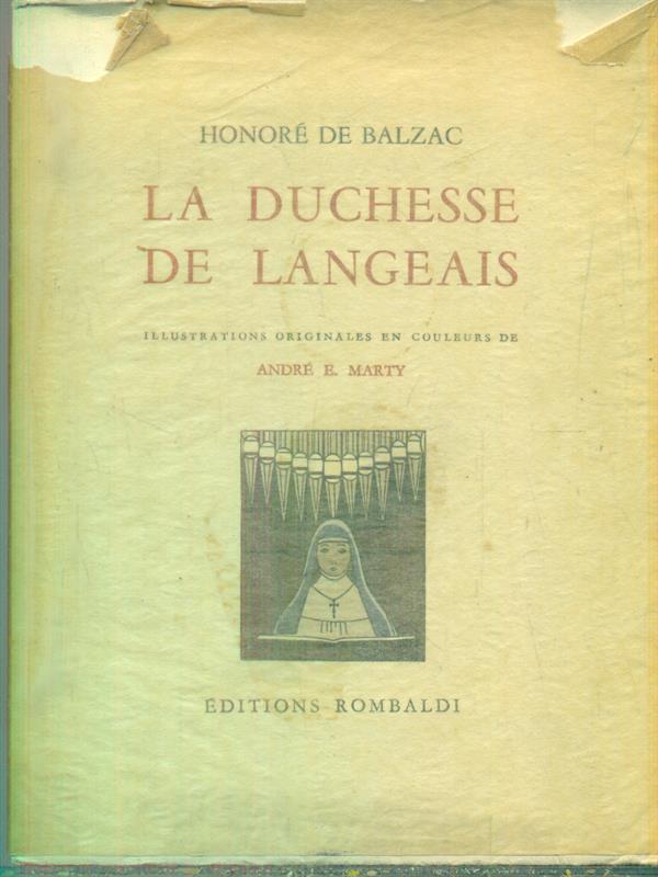 La duchesse de Langeais