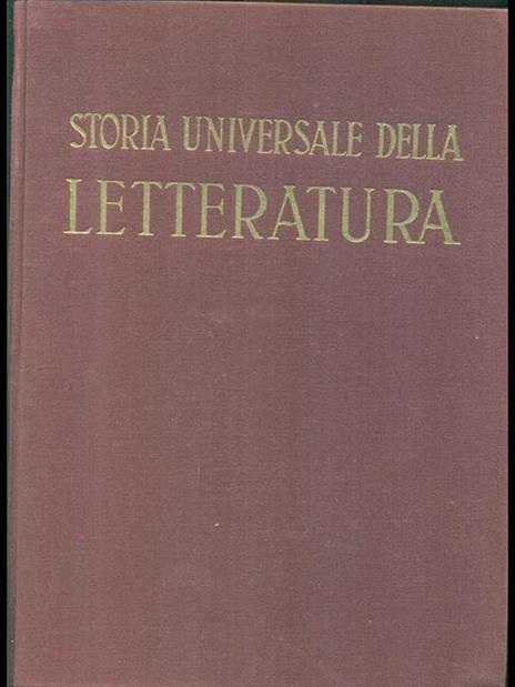 Storia universale della letteratura. Vol. II - Giacomo Prampolini - 9