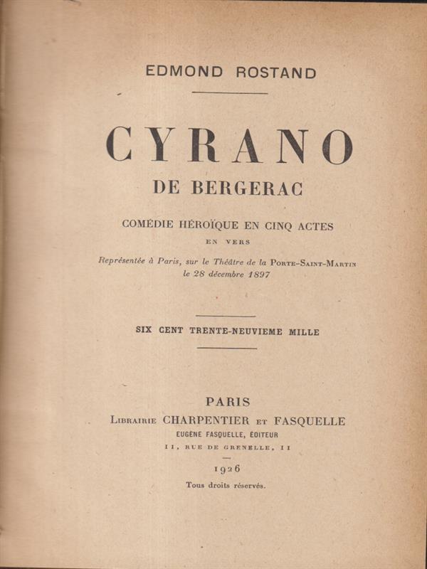 Cyrano de Bergerac