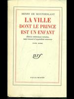La ville dont le prince est un enfant