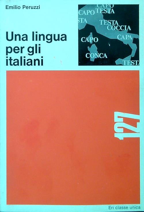 Una lingua per gli italiani