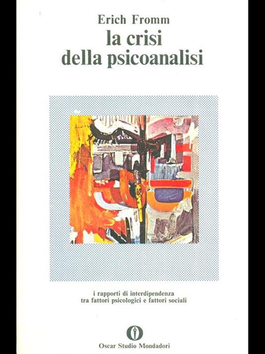 La crisi della psicoanalisi - Erich Fromm - copertina