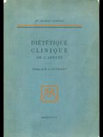 Dietetique clinique de l'adulte